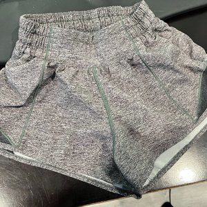 Hotty Hot Low-Rise Lined Short 2.5"- Size 0, Gray